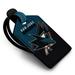 San Jose Sharks Personalized Leather Luggage Tag