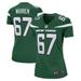 Women's Nike Carter Warren Gotham Green New York Jets Game Jersey