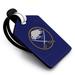 Buffalo Sabres Personalized Leather Luggage Tag