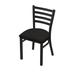 Holland Bar Stool 400 Jackie Chair Upholstered/Metal in Blue/Black | Wayfair 40018BW003