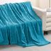 Spirit Linen Blanket Microfiber/Fleece/ in Blue | 102 H x 86 W in | Wayfair 383499