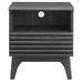 Render by Modway Wood in Gray/Black | 21 H x 19 W x 15 D in | Wayfair MOD-7070-CHA