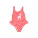 Gymboree One Piece Swimsuit: Pink Sporting & Activewear - Size 2Toddler