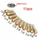 Mini Drill 11pcs/Set Power Tool Brass Collet Chuck Dremel Rotary Tool Dremel Accessories Machine