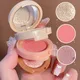 3 In 1 Highlighter Powder Palette Contour Bronzer Glitter Face Long-Lasting Shimmer Eyeshadow