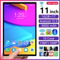 2023 NEW 11 Inch Android Tablet Android 12 16GB RAM +1T ROM Deca Core 8+13MP WPS+5G WiFi Bluetooth