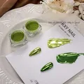 Green Chameleon Color Pigment Nail Powder Summer Pretty Shiny Nail Glitter Metallic Glitter Powder