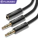 3.5mm jack Splitter Female to 2 Male AUX Audio Cable For SmartPhone Laptop Headset Headphone 3.5