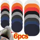 6pcs/set Repair Shoe Patch Stickers Unisex Breathable Sports Shoes Lined Insoles Protectors Hole