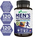 Men's Vitamin Mineral Supplement - Supports joint bone skin health increases muscle energy and