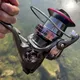 GHOTDA Long Shot Spinning Fishing Reel Max Drag Power 20 25 30 Kg for 9000 10000 12000 Series Super