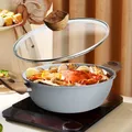 Medical Stone Cast Iron Saucepan Stock Pot