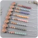 Baby Anti-drop Chain Pacifier Clips Silicone Beads Infant Nipple Appease Soother Chain Clips Dummy