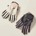 Women Winter Keep Warm Touch Screen Fleece Fashion Outdoor Sports Gloves Waterproof Not Bloated