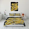 0ff -wh1te Duvet Cover Set King Queen Double Full Twin Single Size Bed Linen Set quilt cover set