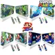 Cartoon Super Mario Skin Vinyl Sticker Cover for Nintendo Wii Console Anime Figure Luigi Bowser