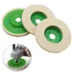 4Inch 100mm Wool Polishing Disc Wheel Buffing Pads Angle Grinder Wheel Felt Polishing Disc For Metal