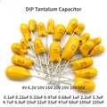 5PCS 10V 16V 25V 35V 50V Tantalum Capacitor 1UF 2.2UF 3.3UF 4.7UF 10UF 22UF 33UF 47UF 100UF 220uF