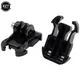 2pcs Buckle Clip Basic Mount for Gopro Go Pro Hero HD 1 2 3 3+ 4 5 6 7 Accessories Case Helmet for