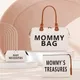 3Pcs Large Capacity Mommy Bag Waterproof Dry And Wet Separation Baby Diaper Storage Insulated Bottle