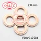 2.0mm Copper Washers Shims F00VC17504 F 00V C17 504 For Bosch Common Rail Injector Tips 4 Pieces