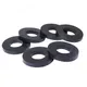 5/10/30/50/100pcs Nitrile Rubber Flat Gaskets Black Sealing Washer NBR Corrugated Faucet O-Ring