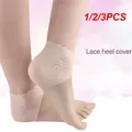1/2/3PCS New Silicone Feet Care Socks Moisturizing Gel Heel Thin Socks with Hole Cracked Foot Skin