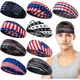 Elastic Men Headband Sport Sweatband Yoga Women Sport Jog Tennis Running Cycling Hair Band Turban
