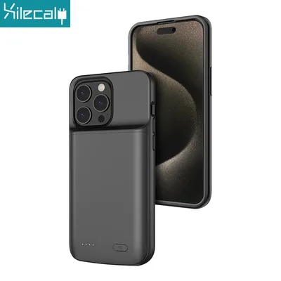 Power Case For iphone 15 Pro Battery Case For Apple iPhone 15 Pro Max 15 Plus Silicone Power Case