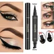 Double Wing Stamp Eyeliner Black Liquid Eyeliner Professional Cosmetics Arrow Eye Liner Makeup