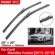 Front Wiper Blades For Ford Mondeo Fusion 2015-2019 Windshield Windscreen Window 28"+28" 2015 2016