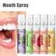 Oral Fresh Spray Mouth Freshener Oral Odor Treatment Oral Remove Bad Breath Fruit Litchi Peach