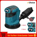 125mm 90W Brushless Motor Cordless Orbital Sander Wood Grinder Electric Car Polisher Metal Polishing