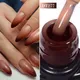 MEET ACROSS 7ml 3 Colors Changing Thermal Gel Nail Polish Brown Gray Purple Soak Off Gel Vernis