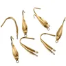 50pcs Lot Silver Gold Color Stainless Steel Earring Hooks Wire Settings Base Settings Earrings