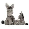 23/40/60CM Cute Burro Peluche Toys Lovely Grey Donkey Plush Dolls Stuffed Soft Animal for Baby