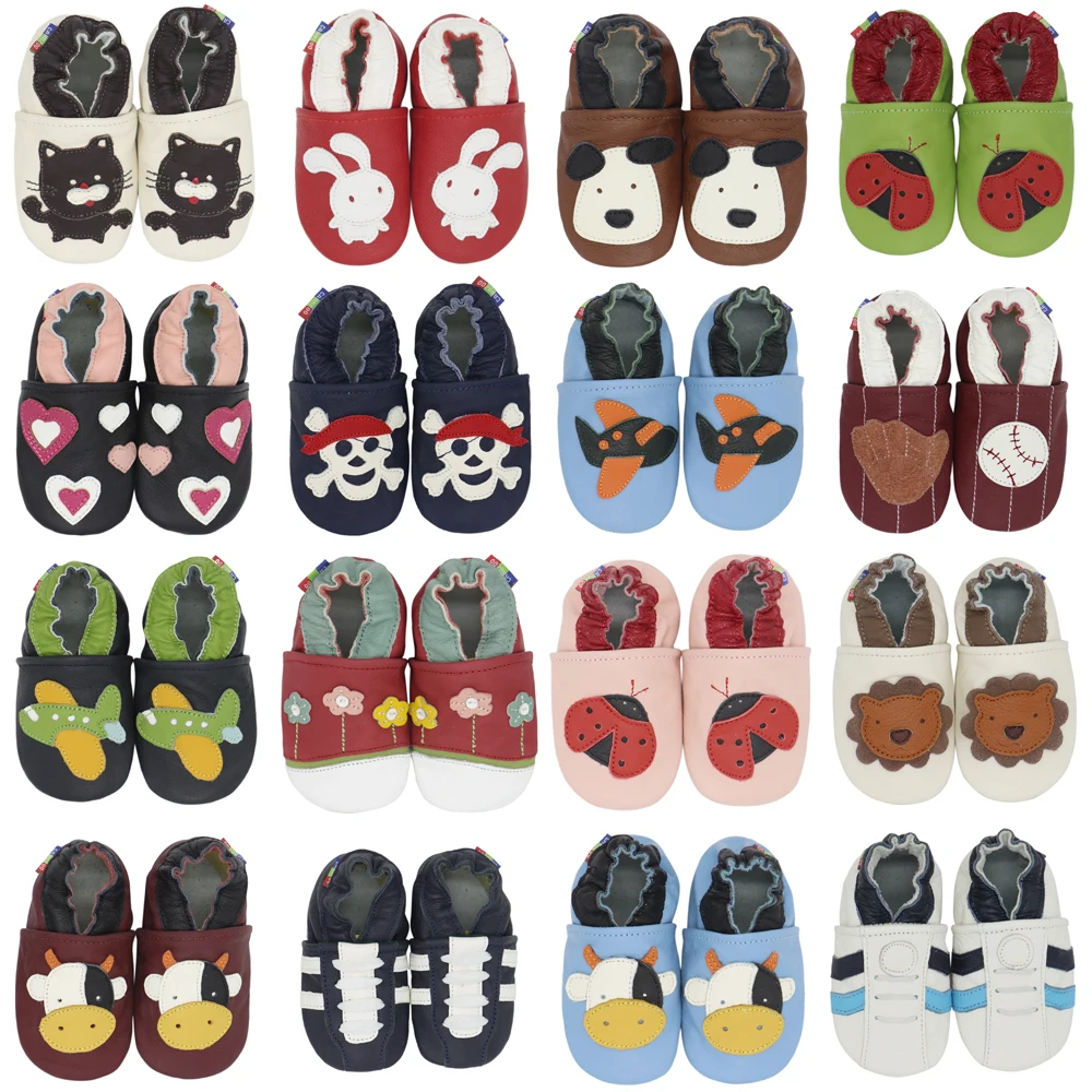005 Weiche Lederschuhe für Babys, Jungen, Mädchen, Kleinkinder, Hausschuhe, 0–6 Monate bis 7–8 Jahre, Lauflernschuhe aus Leder, rutschfeste Kinderschuhe
