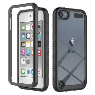 Hybrid TPU/PC Sky Case For iPod Touch 7 Fundas Capa Two Layer Structure Shockproof Crystal Clear Shell Cover For iPod Touch 5 6