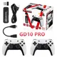 New GD10 PRO Video Game Stick Console 2.4G Double Wireless Controller Game 4K 58000 Games 256GB