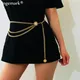 Sexy Bikini Beach Multilayer Waist Belt Chain Long Tassel Coin Pendant Harness Belly Chains for