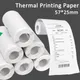 1-5 Rolls Non-Adhesive 57 X 25mm Thermal Printer Cash Register POS Receipt Paper Roll Colorful
