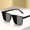 2023 New Sunglasses Men's Driving Anti-UV Sunglasses Concave Shape Ladies Long Frame Sunglasses