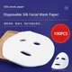 50/100pcs Disposable face Mask Paper Disposable face Tissue Cosmetic Cotton face Mask Sheets face