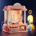 Mini Claw Machine Toys for Children DIY Automatic Doll Machines Coin Operated Play Game Claw Crane