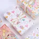 Fold Rainbow & Unicor Wrapping Paper Valentine Wedding Decoration Gift Wrap Artware Packing Paper