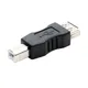 High Speed USB 2.0 Type A Female To Type B Male USB Printer Scanner Adapter Data Sync Coupler