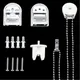 25mm Roller Blind Fittings Kit Brackets Chain Spares Set Perfect Window Curtain Shades Shutters