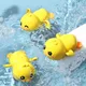 Bath Toys Cute Swimming Duck Bath Toys for Toddlers 1-3 Floating Wind Up Toys for Boy Girl New Born