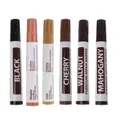 Wood Stain Touch-Up Marker Wood Furniture & Floor Pens Scratch Repair Marker Wax Sticks for Home