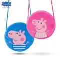 2023 Peppa Pig George Cartoon Wallet Pocket Anime Character Mini Series Wallet For Children Toy Gift